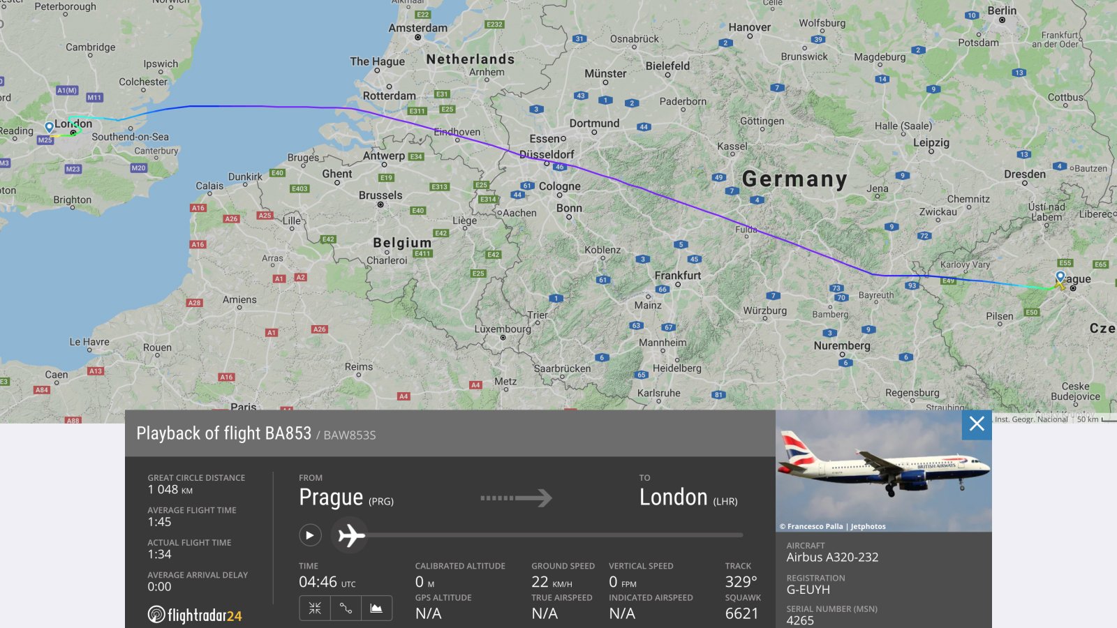 TRIP REPORT: British Airways, Prague – London Heathrow | flyRosta.com