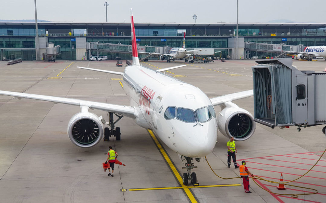 SWISS, Zurich – Berlin Tegel, Airbus A220-100