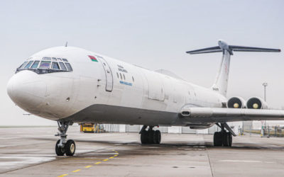 Ilyushin Il-62MGr Rada Airlines v Ostravě