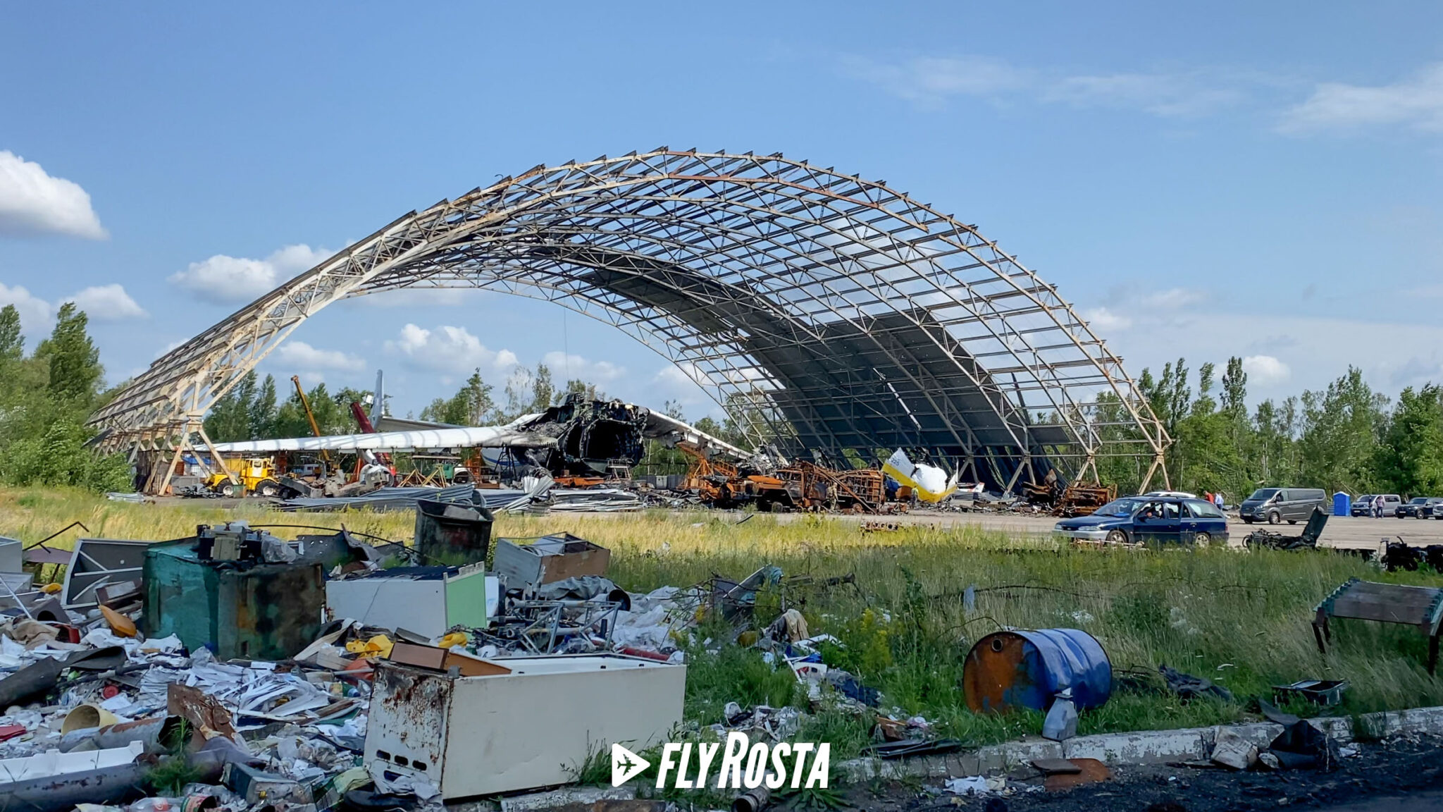 Antonov Airport 2 Hostomel destroyed after Russian attack | flyRosta.com